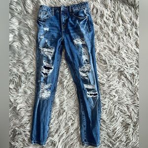 Distressed Jeans